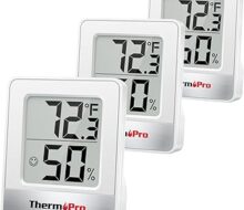 Amazon: ThermoPro TP49 3 Pieces Digital Hygromet